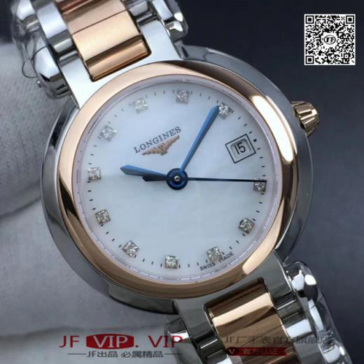 GS浪琴表心月系列优雅而至。典雅别致的外观，采用与0正品一致的Cal.L250机芯。 商品图3