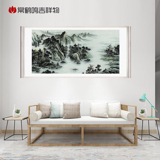 远山近水卷轴画 商品图0