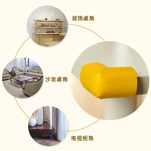 2x2米长 婴儿防撞条 保护宝宝防撞-幼儿园家庭墙角 课桌用防护条 暖心呵护宝宝稚嫩身体 商品图2
