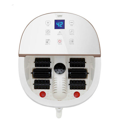 德国凯伦诗（CLORIS）足浴盆电动按摩洗脚盆泡脚盆 全自动恒温加热防漏电 脚底按摩器 父亲节礼物 F525白色 商品图2