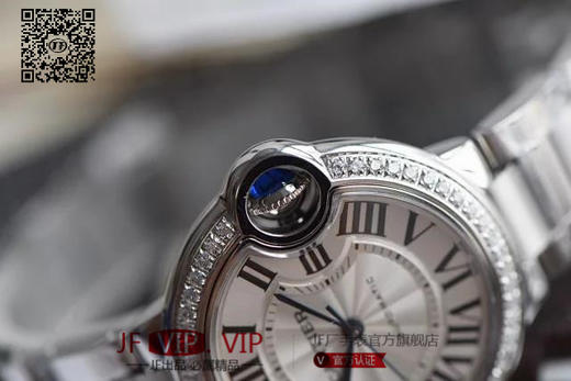 V6厂卡地亚蓝气球新款单圈钻机械女表33mm 商品图5