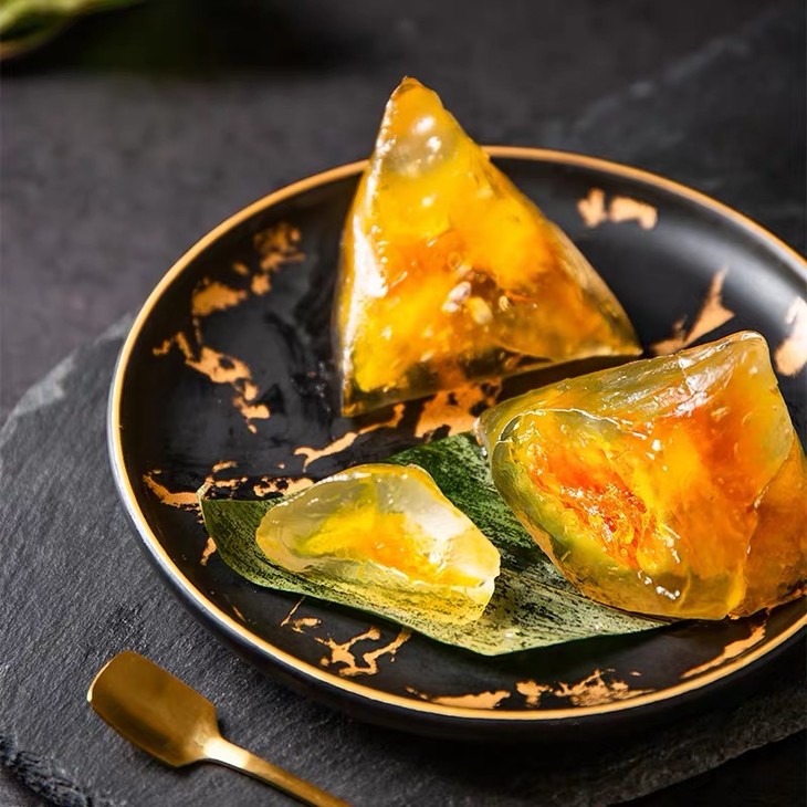 amalee艾玛琳燕窝冰心粽端午节礼品透明即食冰皮水晶甜粽子礼盒装