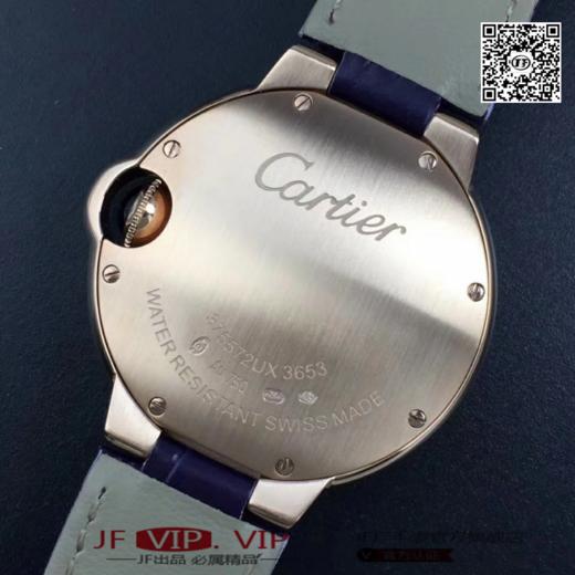 V6卡地亚蓝气球女表，原装瑞士ETA2671机芯 （正品的基础机芯）蓝气球 33mm女款，尺寸33MM ，市面上独家货源，采用原厂（真真切切的卡地亚原装瑞士ETA2671全自动机芯组装 ）一表一号 商品图6