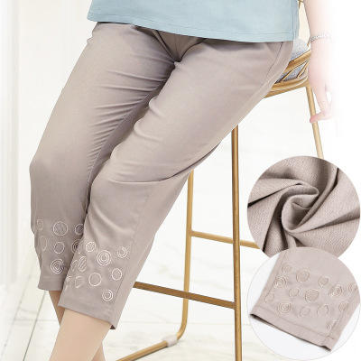 xkw619夏季韩版都市休闲九分裤