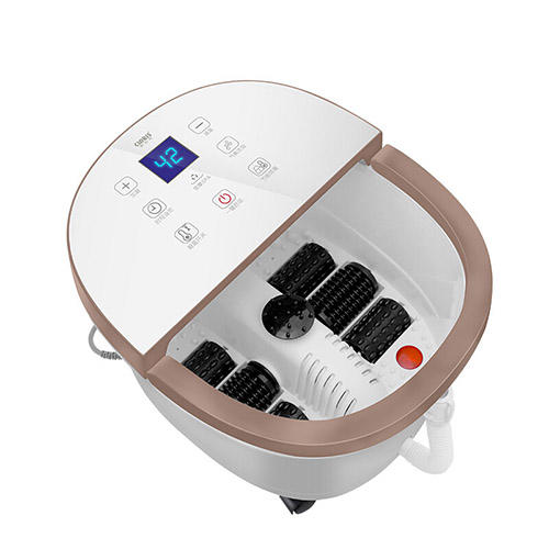 德国凯伦诗（CLORIS）足浴盆电动按摩洗脚盆泡脚盆 全自动恒温加热防漏电 脚底按摩器 父亲节礼物 F525白色 商品图1