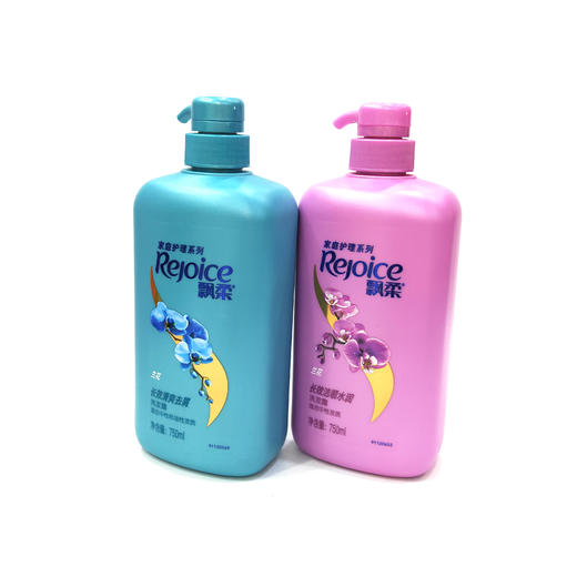 【飘柔-家庭护理】兰花洗发露750ml 全面滋养护理秀发清爽控油去屑 商品图1