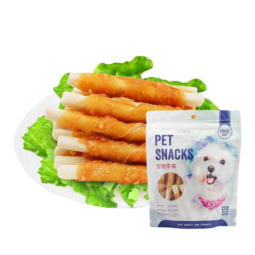 贝蒂高品质鸡肉绕钙奶棒400g袋 商品图2