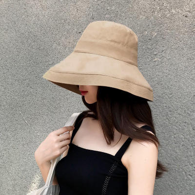 网红渔夫帽百搭夏天潮双面宽檐防晒遮阳帽TZW 商品图4