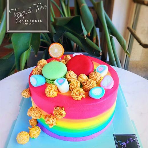 彩虹奶油蛋糕-k15