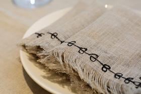 她乡悦品-亚麻餐巾餐垫餐巾圈