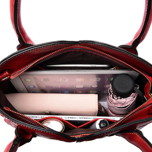 QY-16001奢华民族风牡丹花朵时尚女士手提包TZW 商品图3