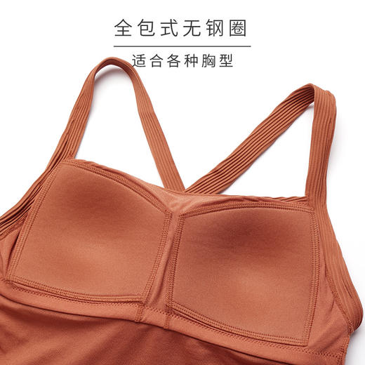 HSIA遐 美背保守泳衣遮肚显瘦微包臀大码性感温泉连体游泳衣女 商品图4