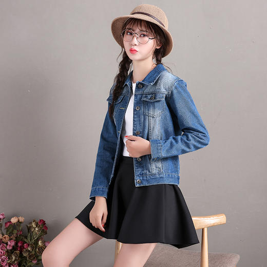 牛仔外套女装短款春秋季韩版宽松2018新款春季学生上衣原宿风秋天