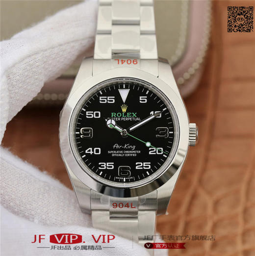 GMF新品《劳力士2016年度新蚝士恒动空中霸王Oyster Perpetual Air-King》男士腕表，精钢表带，自动机械机芯，密底。 商品图0