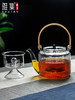 雅集提梁壶玻璃煮茶壶黑茶蒸茶器电热电陶炉煮茶炉普洱烧茶壶套装 商品缩略图1
