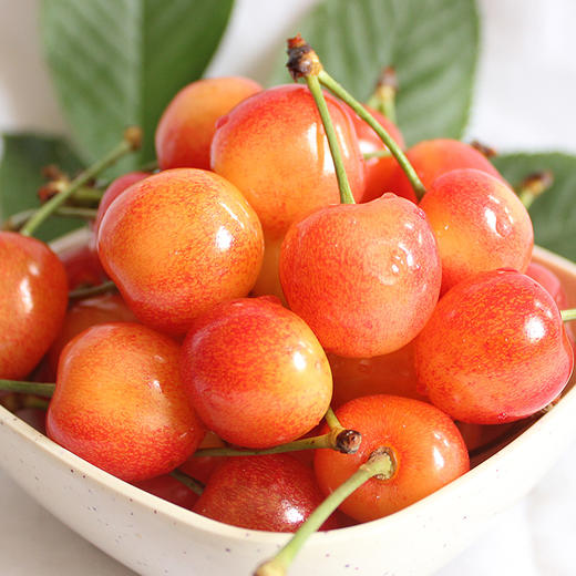 烟台黄水晶小樱桃2斤装顺丰空运