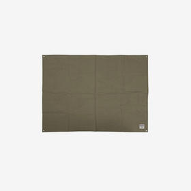 PUEBCO LAMINATED FABRIC MAT Small Olive 布地垫（野营）/小号/绿色