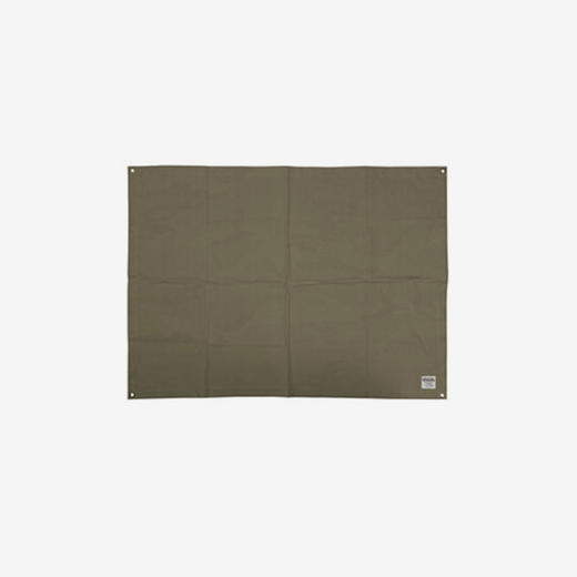 PUEBCO LAMINATED FABRIC MAT Small Olive 布地垫（野营）/小号/绿色 商品图0