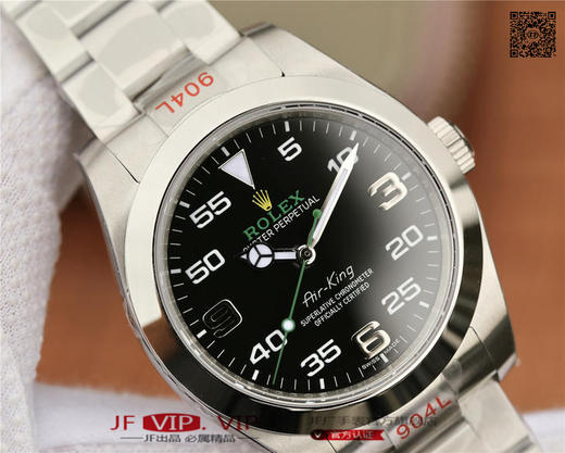 GMF新品《劳力士2016年度新蚝士恒动空中霸王Oyster Perpetual Air-King》男士腕表，精钢表带，自动机械机芯，密底。 商品图3
