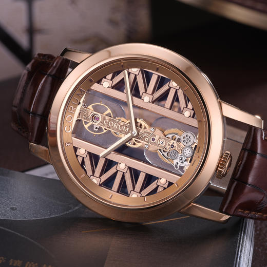 昆仑 CORUM 金桥系列男士手动机械表 B113/03010 – 113.900.55/0F02 GG55R 商品图0