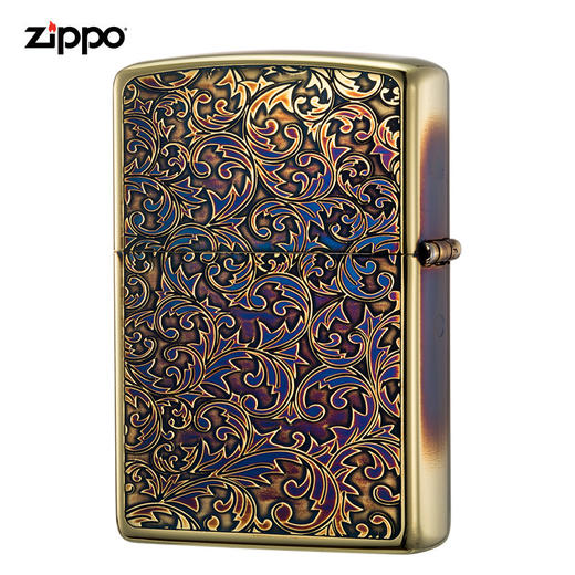 zippo美国原装正版幸运唐草限量编号zbt3183a