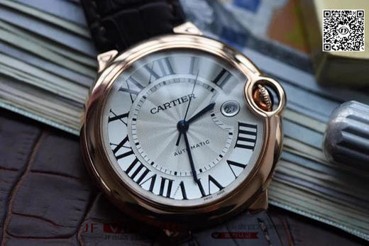 V6厂玫瑰金男装蓝气球！用心完美升级！底盖及表扣全部同步正品修正au750印记！42mm！鱼眼蓝宝石！一比一复刻 商品图1