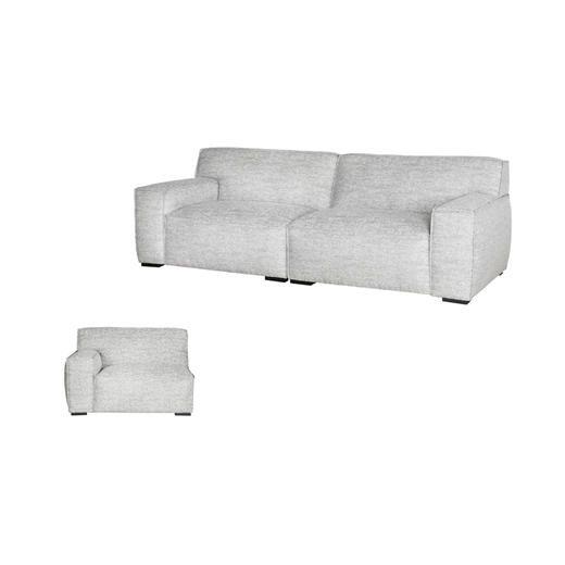 NS家居nsfurniture软包布艺组合沙发NSSF-5215-70/80 商品图5