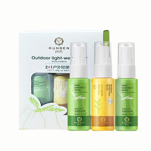 【润本婴儿防蚊喷雾】成人宝宝花露水户外防蚊虫叮咬止痒驱蚊液3支装 商品图4