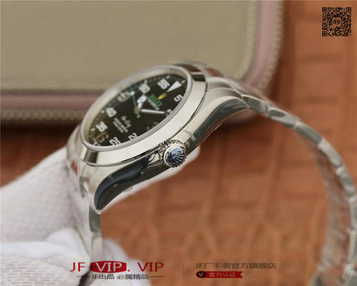GMF新品《劳力士2016年度新蚝士恒动空中霸王Oyster Perpetual Air-King》男士腕表，精钢表带，自动机械机芯，密底。 商品图5