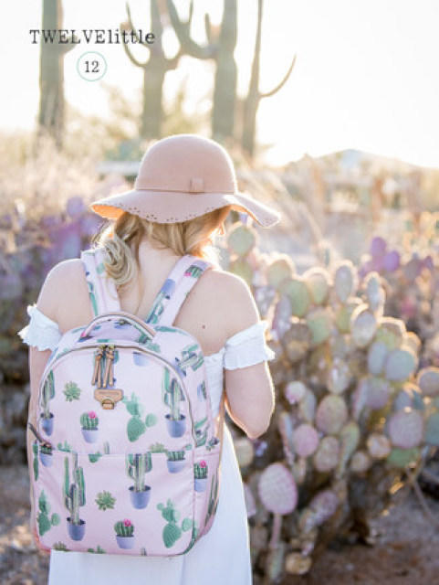 纽约12little 迷你昂趣多功能大容量双肩包 + 【防尘盖升级款】Hegen萌牙吸管杯 商品图2