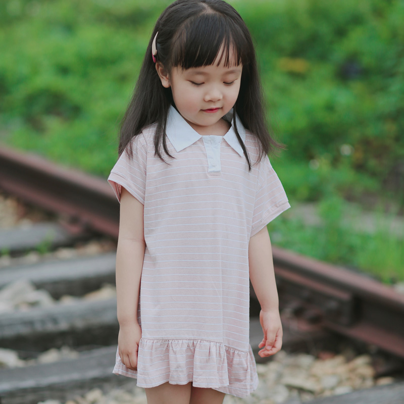 QZ ZBX057 女童针织连衣裙