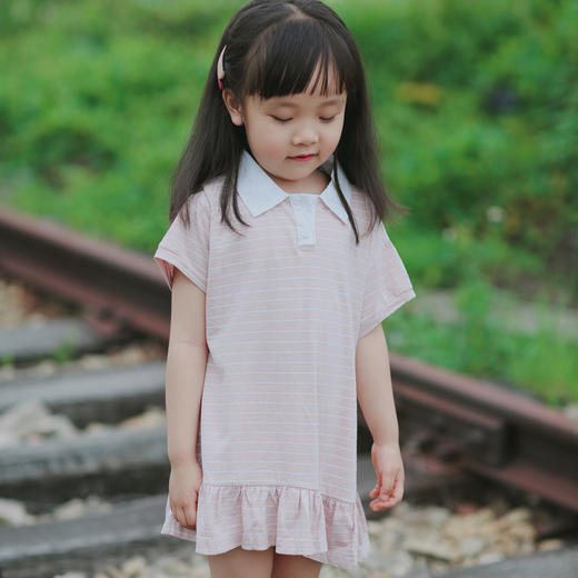 QZ ZBX057 女童针织连衣裙 商品图0