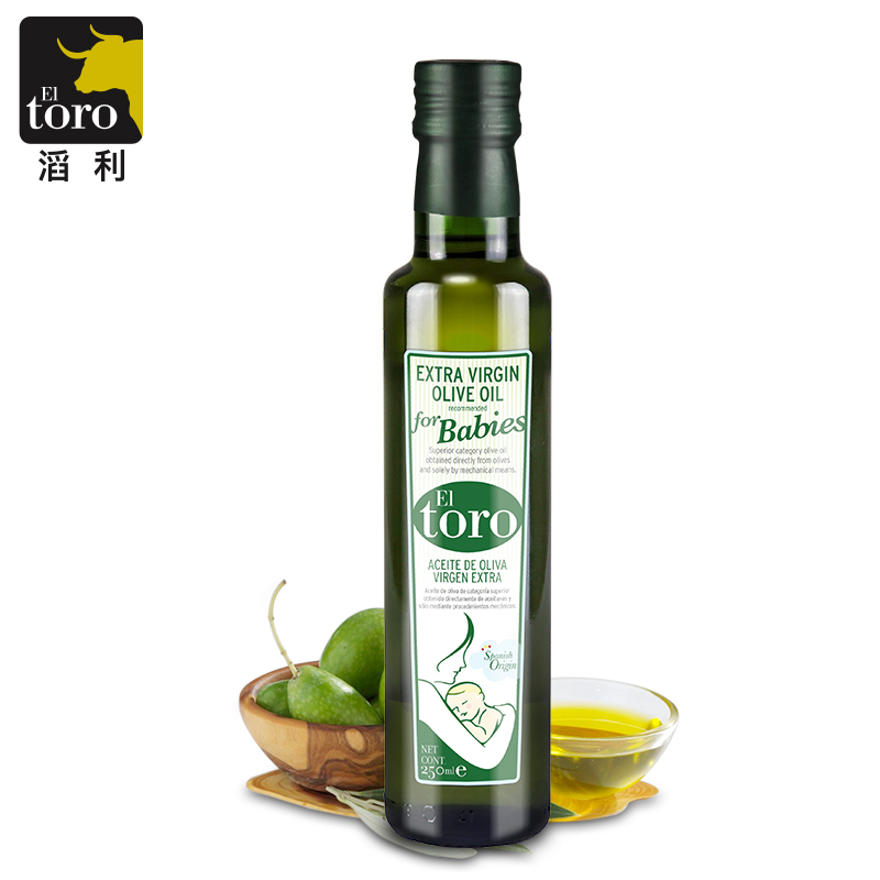 Z| EL TORO滔利特级初榨橄榄油 推荐母婴食护 250ml 西班牙原装进口（普通快递）