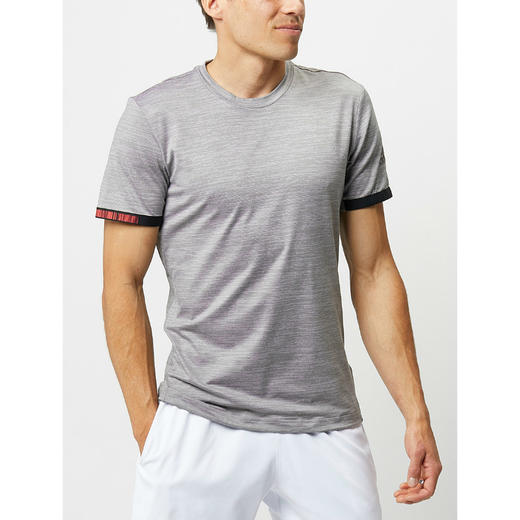 阿迪达斯Adidas19法网新款网球服 男子网球运动短袖T恤圆领 商品图2