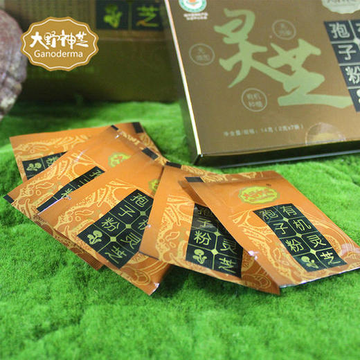 丨有机丨大野灵芝孢子粉 不提取，不添加，原汁原味，更好吸收 " 商品图0