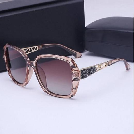 【九层滤镜 气质高清偏光太阳镜】新款墨镜女大框圆脸防紫外线韩版百搭眼镜 商品图5