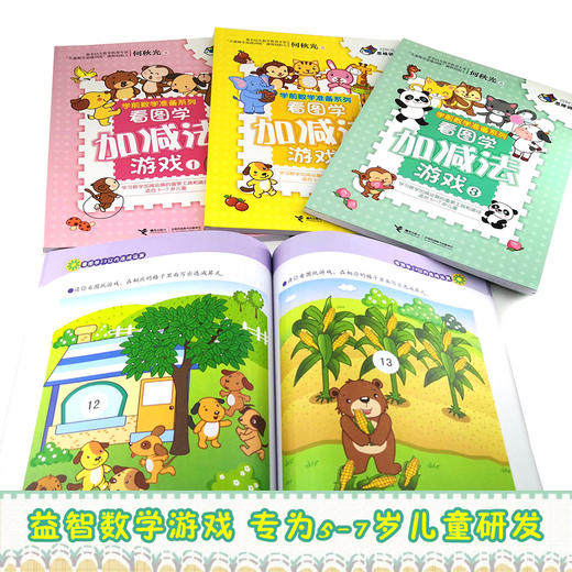 何秋光思维训练·学前数学准备系列 商品图4