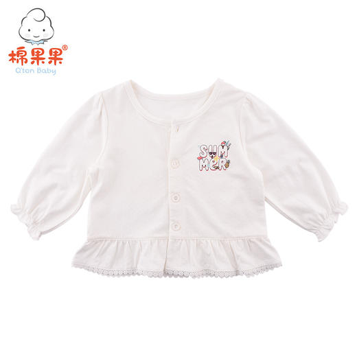 棉果果夏季女童女宝对开外套空调外套搭配裙子外套小外套短款外套M222100419268 商品图1