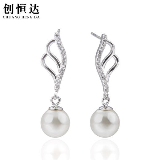 CHD-时尚首饰品925贝珠耳坠TZW 商品图3
