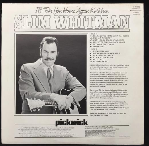 斯林·怀特曼民谣音乐专辑《凯瑟琳 我要再次带你回家》 商品图1