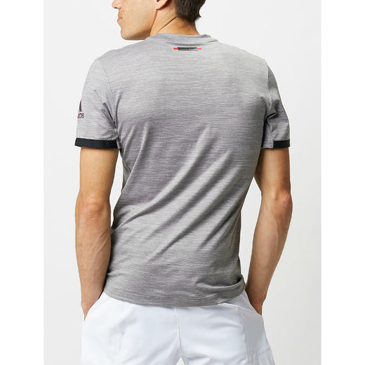 阿迪达斯Adidas19法网新款网球服 男子网球运动短袖T恤圆领 商品图3