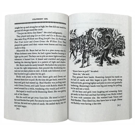 【中商原版】草莓女孩 英文原版 STRAWBERRY GIRL 1946年纽伯瑞金奖作品 60周年版本 儿童文学 商品图2