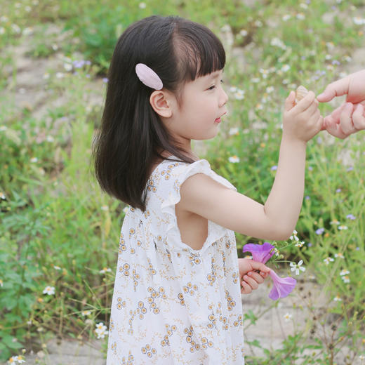 QZ LM19215 女童白色连衣裙 商品图3