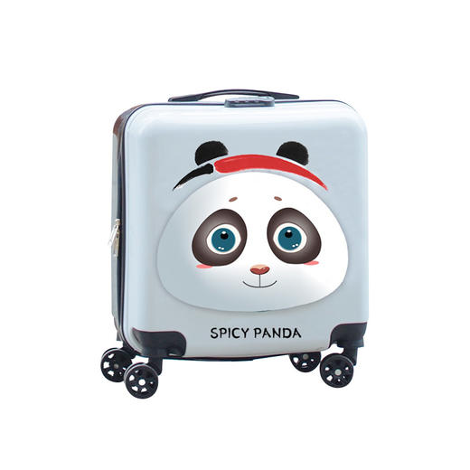 成都熊猫亚洲美食节文创产品熊猫辣胖18寸儿童拉杆行李箱登机箱