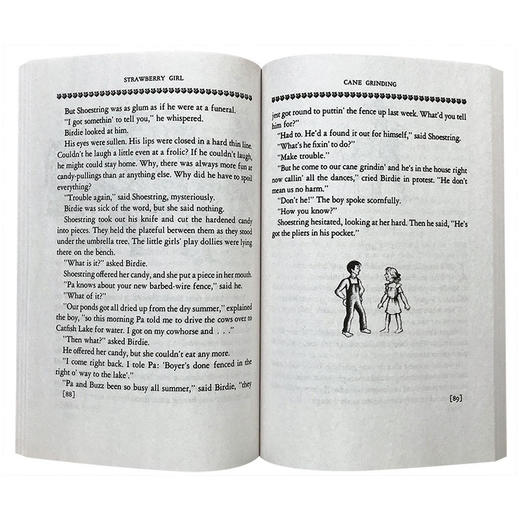 【中商原版】草莓女孩 英文原版 STRAWBERRY GIRL 1946年纽伯瑞金奖作品 60周年版本 儿童文学 商品图1