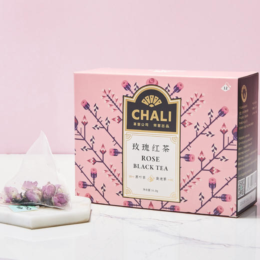 CHALI | 玫瑰红茶三角袋泡茶 特价 商品图1