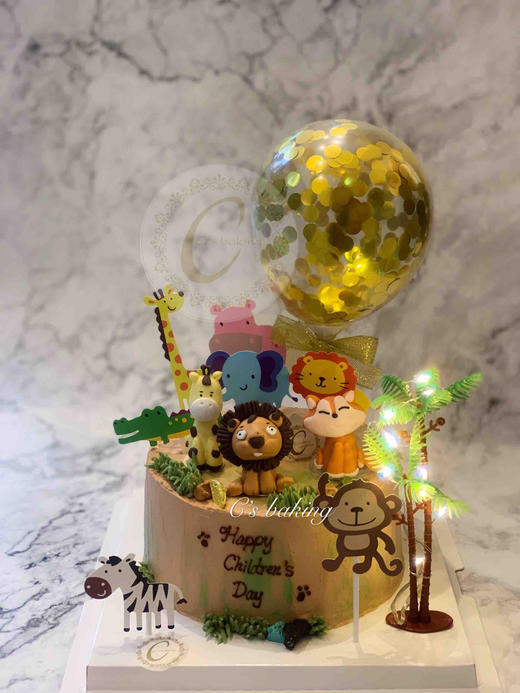 动物园的日与夜 忌廉蛋糕（外层是巧克力忌廉）（默认自提，收费配送请联系客服） 商品图1