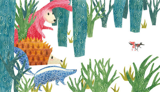 娃娃龙原创图画书 走出森林的小红帽  韩煦 绘本 商品图1