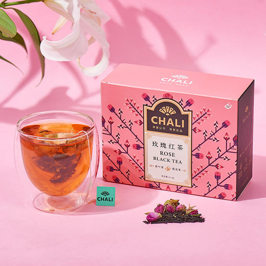 CHALI | 玫瑰红茶三角袋泡茶 特价 商品图4