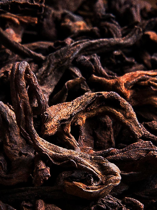 【买1送1】吉顺号掌柜私藏老茶 勐海发酵熟茶『松烟』熟茶饼357克/饼 商品图4